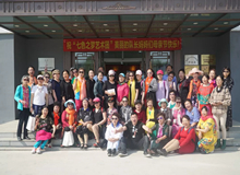 “七色之梦艺术团”来吉林省东鳌鹿业集团参观